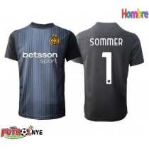 Camiseta Inter Milan Yann Sommer #1 Portero Primera Equipación 2025-26 manga corta